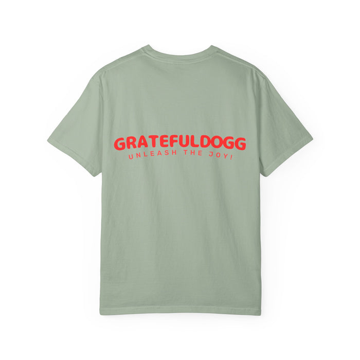 GratefulDogg "Peace & Paws" Essential Tee - Comfort Colors 1717