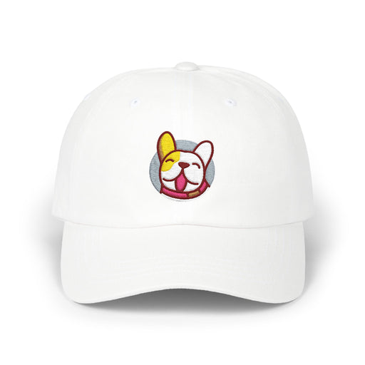 GratefulDogg "Winking Frenchie" Embroidered Dad Hat