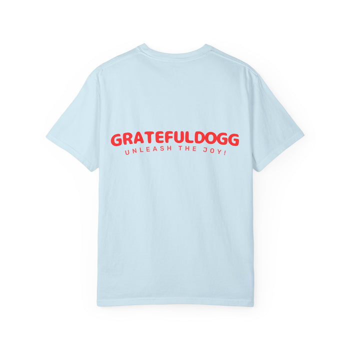 GratefulDogg "Peace & Paws" Essential Tee - Comfort Colors 1717