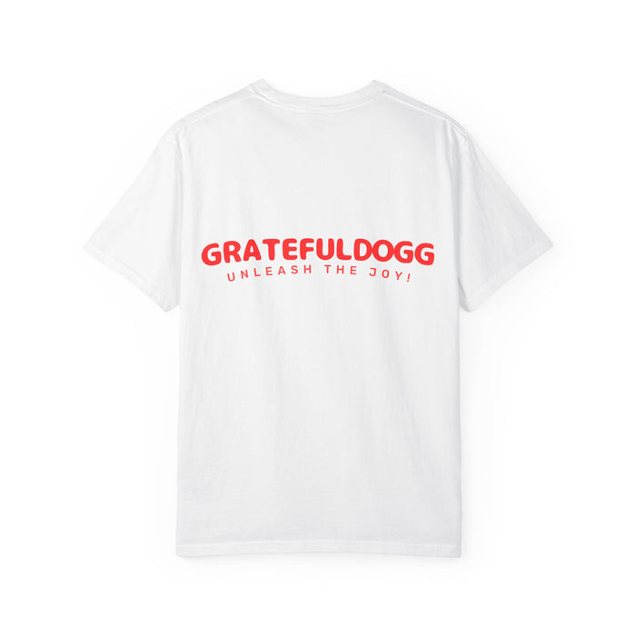 GratefulDogg "Peace & Paws" Essential Tee - Comfort Colors 1717
