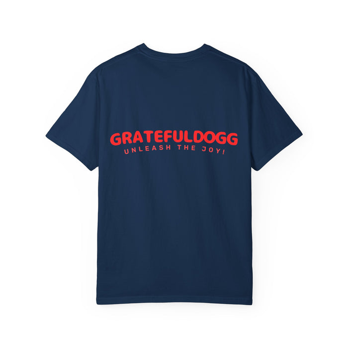 GratefulDogg "Peace & Paws" Essential Tee - Comfort Colors 1717