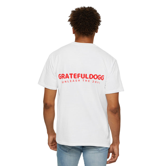 GratefulDogg "Peace & Paws" Essential Tee - Comfort Colors 1717