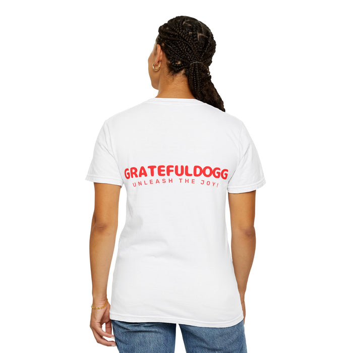GratefulDogg "Peace & Paws" Essential Tee - Comfort Colors 1717